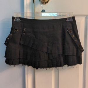 Goth Mini Skirt